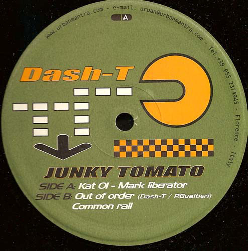 Dash-T - Junky Tomato - Vinyl Record 12" image 1