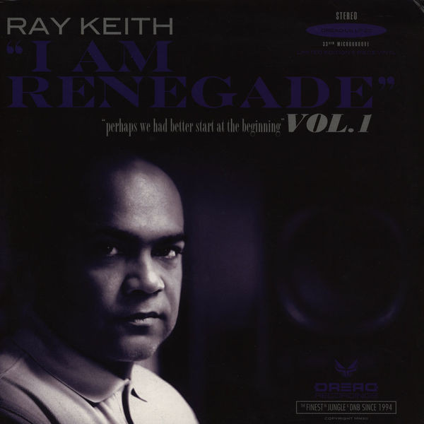 Ray Keith - I Am Renegade - Vinyl Record 12" image 1