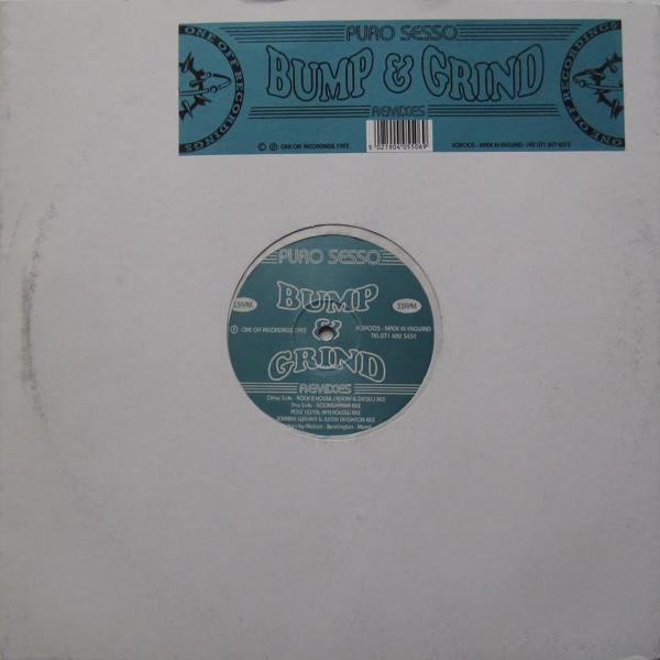 Puro Sesso - Bump & Grind Remixes - Used Vinyl Record 12" image 1