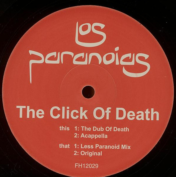 Los Paranoias - Click Of Death - Used Vinyl Record 12" image 1
