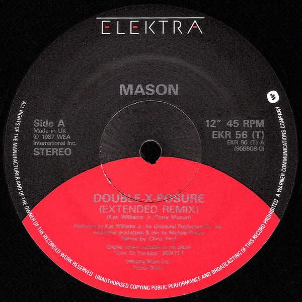 Mason - Double-X-Posure - Used Vinyl Record 12" image 1