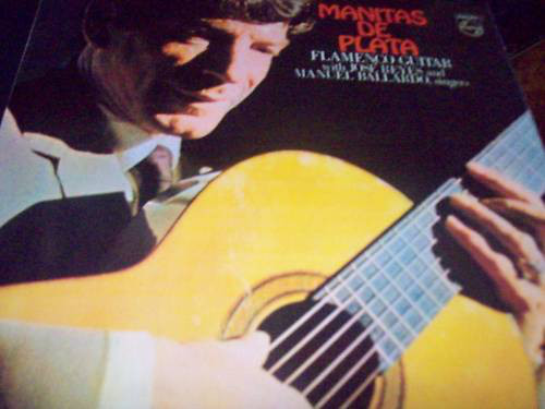 Manitas De Plata - Flamenco Guitar - Used Vinyl Record image 1