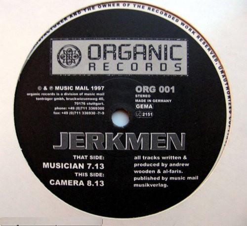 Jerkmen - Musician / Camera - Used Vinyl Record 12" image 1