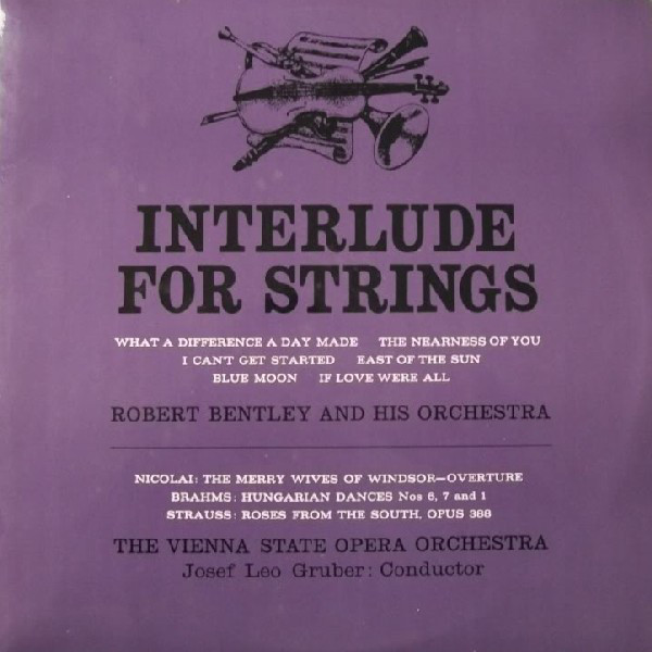 Robert Bentley And H - Interlude For Strings - Used Vinyl Record image 1