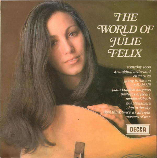 Julie Felix - World Of - Used Vinyl Record image 1
