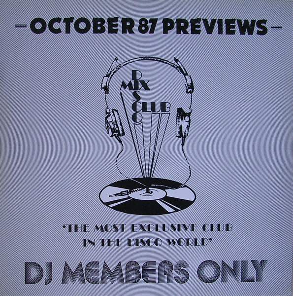 Various - October 87 Previews - Used Vinyl Record image 1