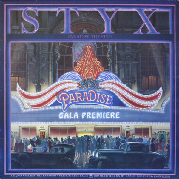 Styx - Paradise Theatre - Used Vinyl Record image 1