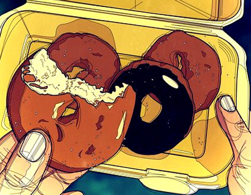 Pusherman - Donuts EP - Vinyl Record 12" image 1