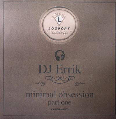 DJ Errik - Minimal Obsession (Part One) - Used Vinyl Record 12" image 1