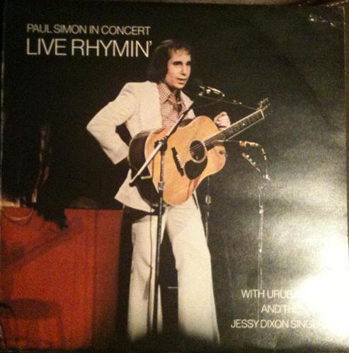 Paul Simon - In Concert Live Rhymin' - Used Vinyl Record image 1
