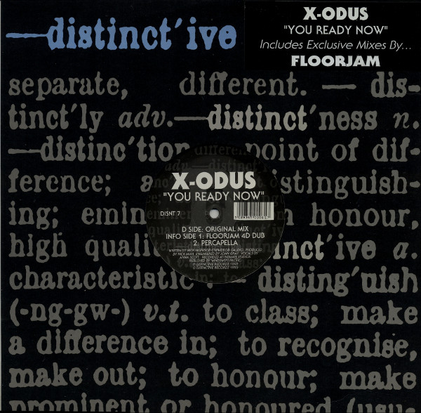 X-Odus - You Ready Now - Used Vinyl Record 12" image 1