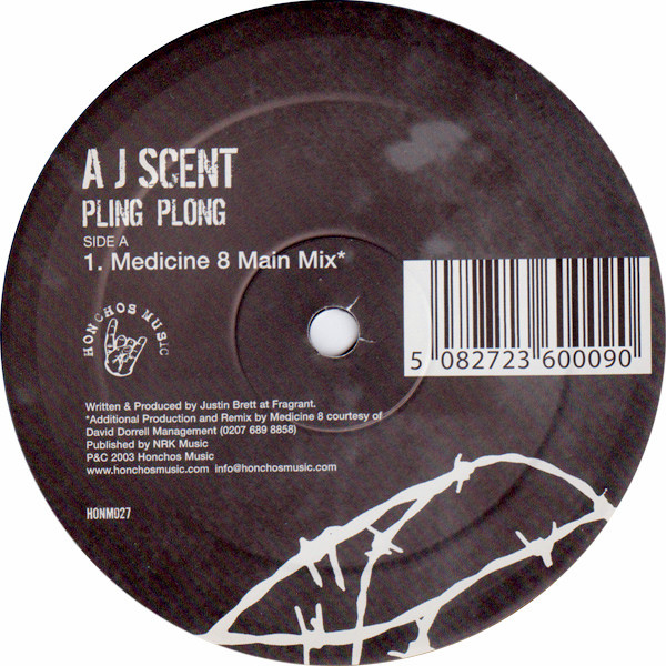 A-J-Scent - Pling Plong (Medicine 8 Mixes / A J's Original Mix) - Use image 1