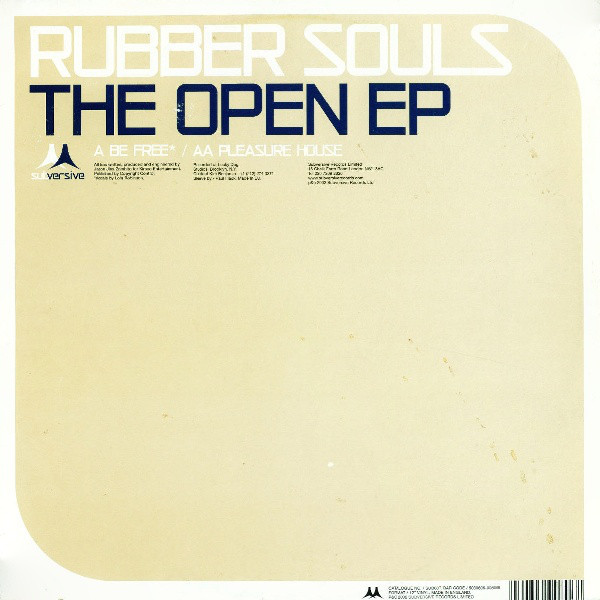 Rubber Souls - Open EP - Used Vinyl Record 12" image 1