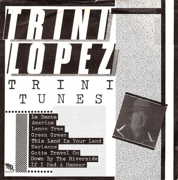 Trini Lopez - Trini Tunes - Used Vinyl Record 7" image 1