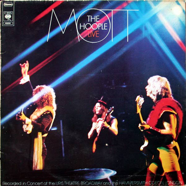 Mott The Hoople - Live - Used Vinyl Record image 1