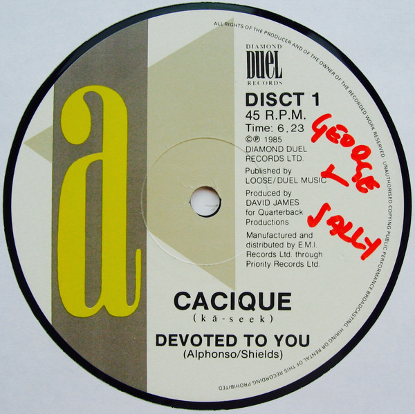 Cacique - Devoted To You - Used Vinyl Record 12" image 1