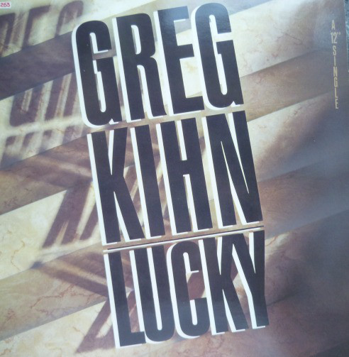 Greg Kihn - Lucky - Used Vinyl Record 12" image 1