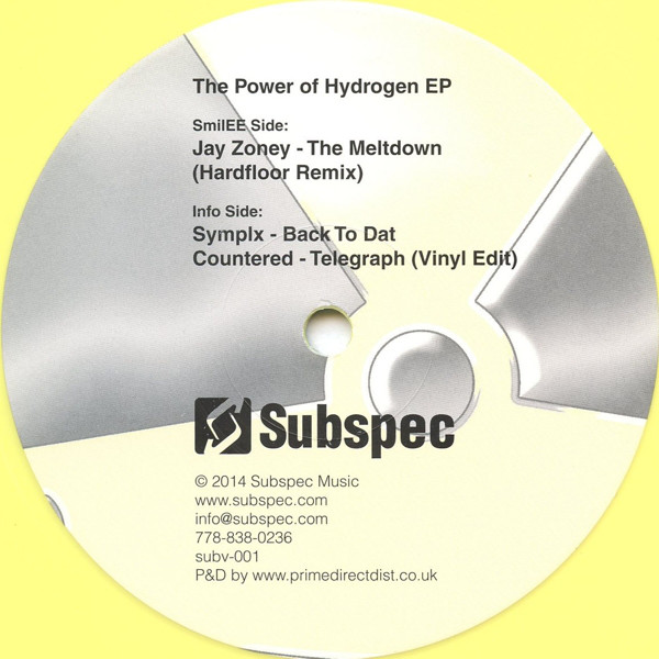 Various - Power Of Hydrogen EP - Vinyl Record 12" image 1