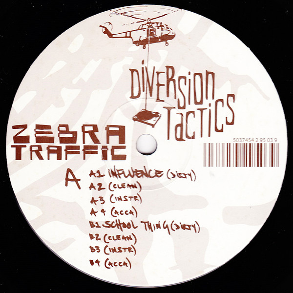 Diversion Tactics - Influence / School Thing - Vinyl Record 12" image 1