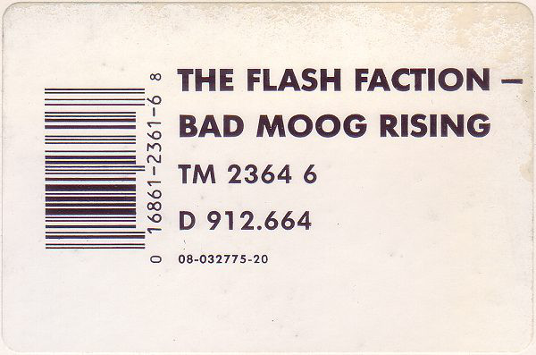 Flash Faction - Bad Moog Rising - Used Vinyl Record 12" image 1