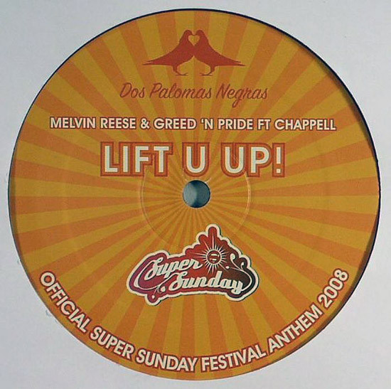 Melvin Reese - Lift U Up! - Used Vinyl Record 12" image 1