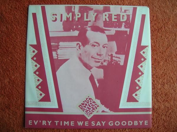 Simply Red - Ev'ry Time We Say Goodbye - Used Vinyl Record 12" image 1