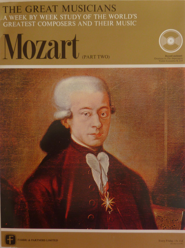 Wolfgang Amadeus Moz - Mozart (Part Two) - Used Vinyl Record image 1