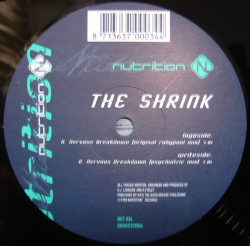 Shrink - Nervous Breakdown - Used Vinyl Record 12" image 1