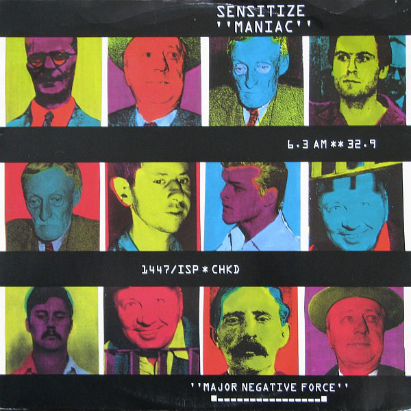 Sensitize - Maniac - Used Vinyl Record 12" image 1