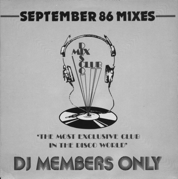 Various - September 86 - Mixes - Used Vinyl Record image 1