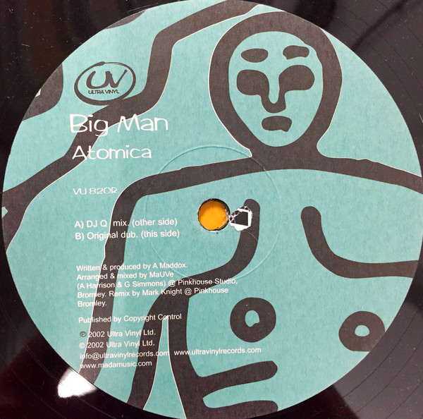 Big Man - Atomica - Used Vinyl Record 12" image 1