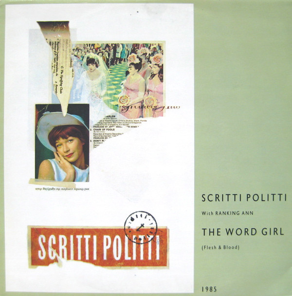 Scritti Politti - Word Girl (Flesh & Blood) - Used Vinyl Record 12" image 1