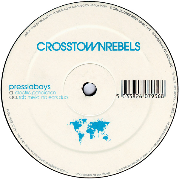 Presslaboys - Electric Generation - Vinyl Record 12" image 1