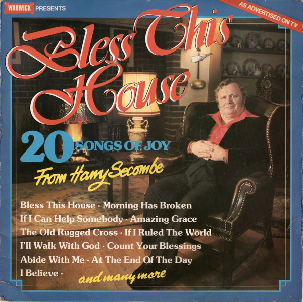Harry Secombe - Bless This House (20 Songs Of Joy) - Used Vinyl Recor image 1