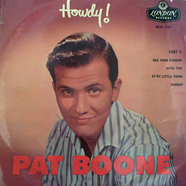 Pat Boone - Howdy ! Part 3 - Used Vinyl Record 7" image 1