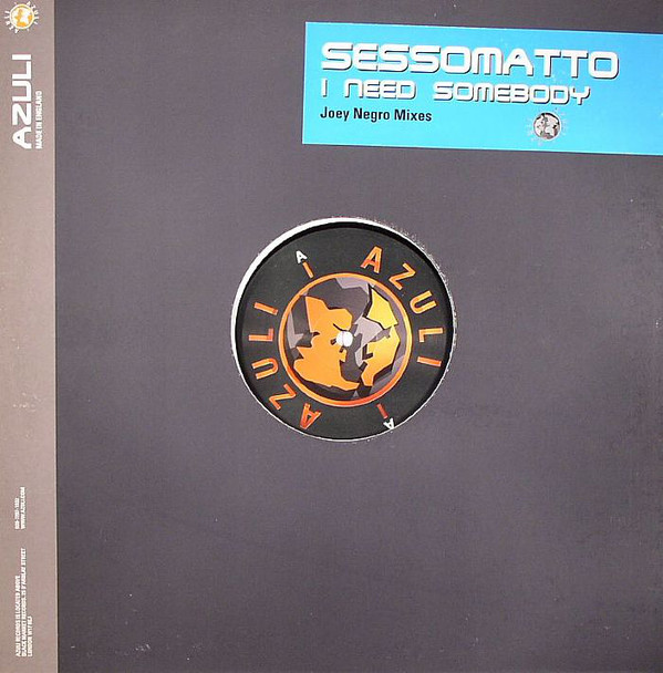 Sessomatto - I Need Somebody - Used Vinyl Record 12" image 1