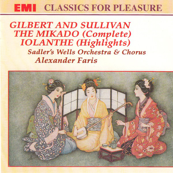 Gilbert & Sullivan - Mikado (Complete) And Iolanthe (Highlights) - Us image 1
