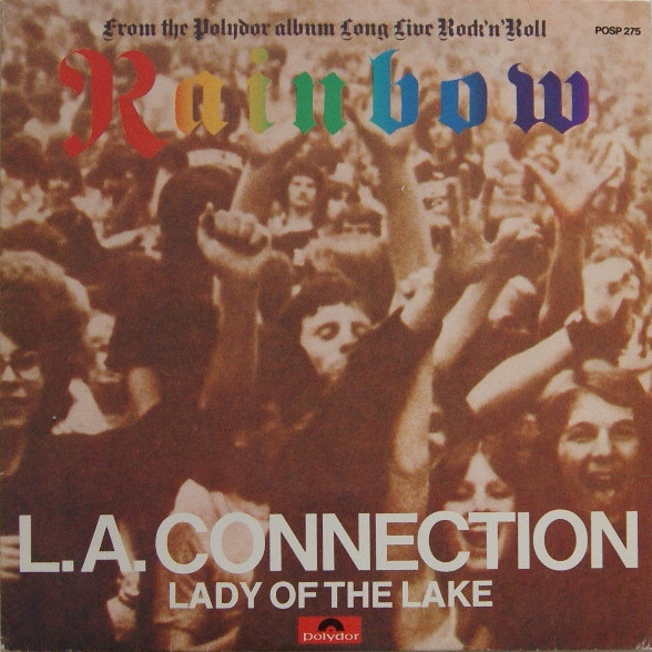 Rainbow - L.A. Connection - Used Vinyl Record 7" image 1