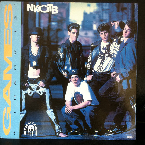 New Kids On The Bloc - Games (The Kids Get Hard Mix) - Used Vinyl Rec image 1