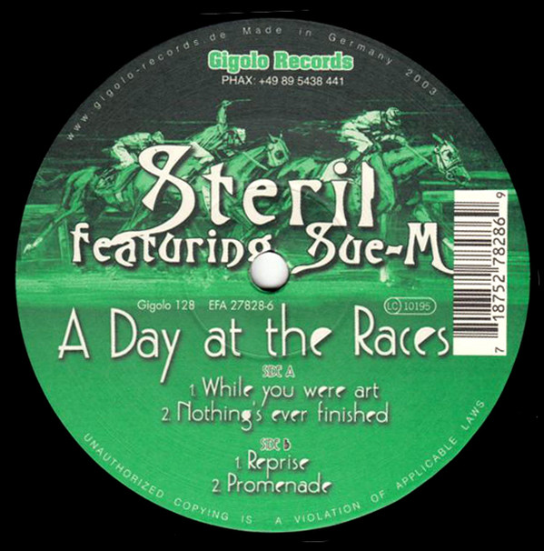 Steril - A Day At The Races - Used Vinyl Record 12" image 1