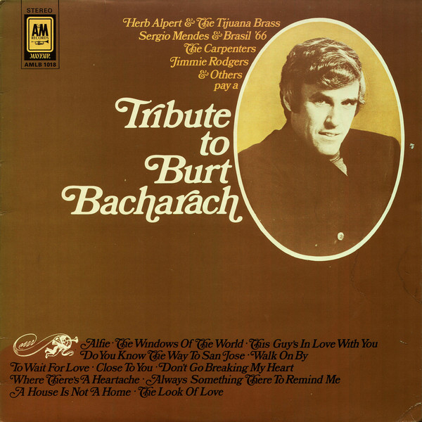 Various - Tribute To Burt Bacharach - Used Vinyl Record image 1