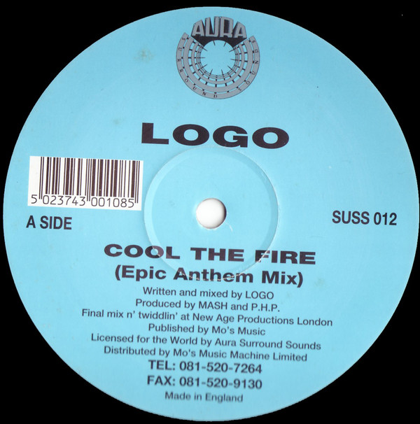 Logo - Cool The Fire - Used Vinyl Record 12" image 1