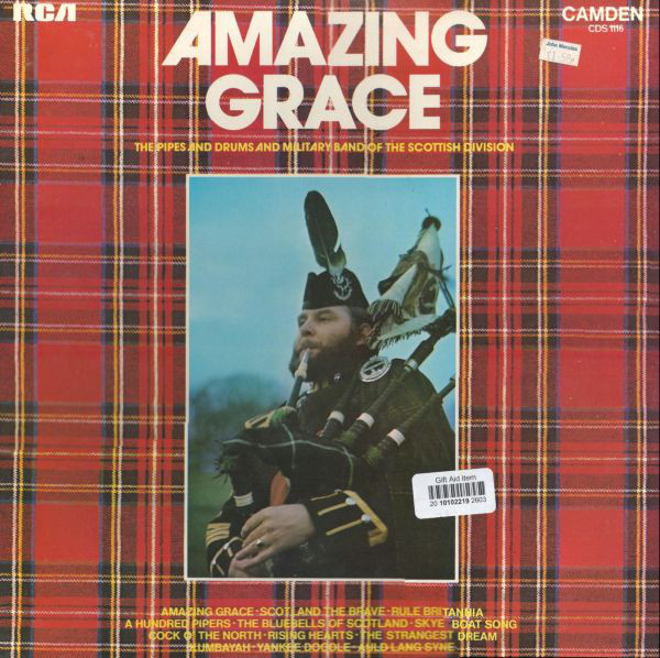Scottish Division - Amazing Grace - Used Vinyl Record image 1