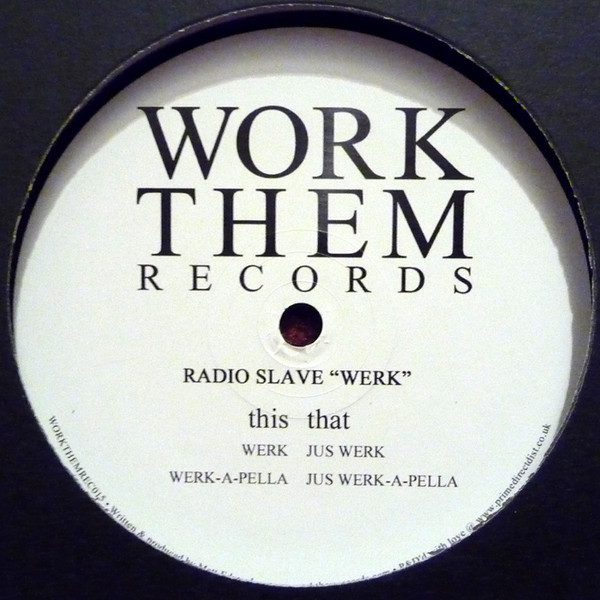 Radio Slave - Werk - Vinyl Record 12" image 1