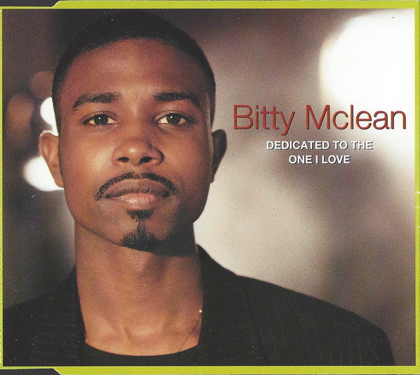 Bitty Mclean - Dedicated To The One I Love - Used CD image 1