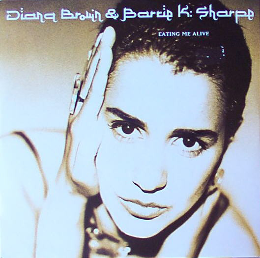 Diana Brown & Barrie - Eating Me Alive - Used Vinyl Record 12" image 1