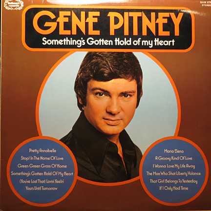 Gene Pitney - Something's Gotten Hold Of My Heart - Used Vinyl Record image 1
