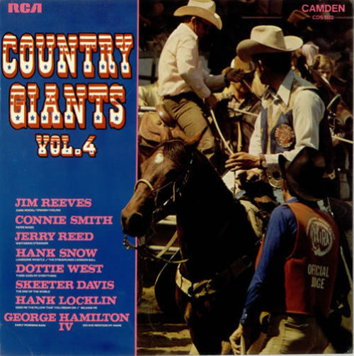 Various - Country Giants Vol. 4 - Used Vinyl Record image 1