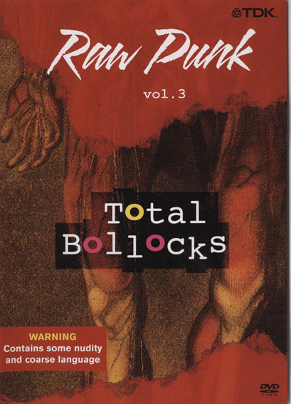 Various - Raw Punk Vol.3 Total Bollocks - DVD
