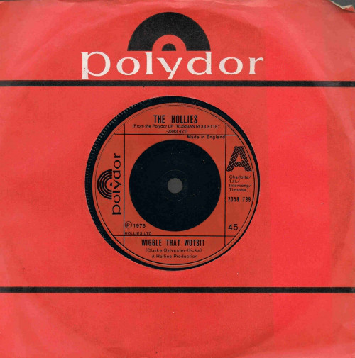 Hollies - Wiggle That Wotsit - Used Vinyl Record 7" image 1